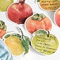 30 Sheets Cute Fruits Memo Pad Sticky Notes, Sticker Tabs, for Office School Reading