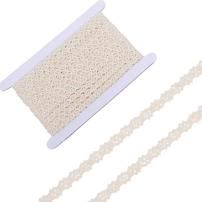 20 ярдов цветочной хлопковой кружевной ленты, для шитья, ремесла, украшение свадьбы