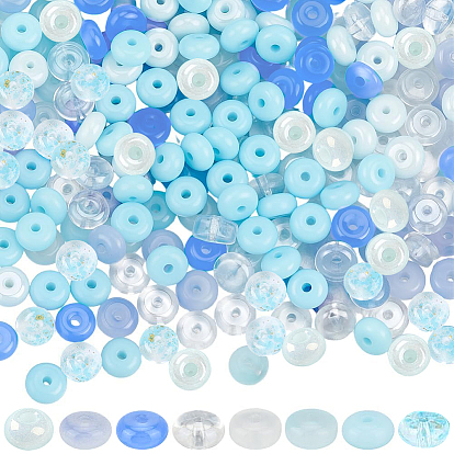 400 Stück 8 Farben Glas Rocailles, Rondell