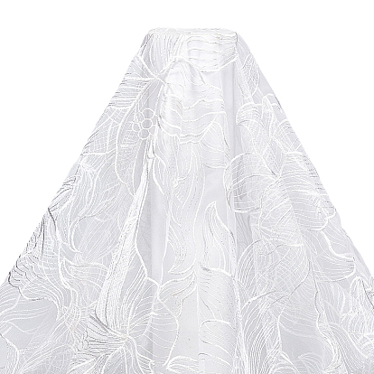 Полиэстеровые вышитые кружевные ткани, аксессуары для одежды своими руками