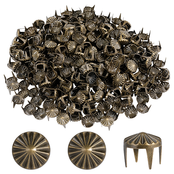 300Pcs Iron Rivets