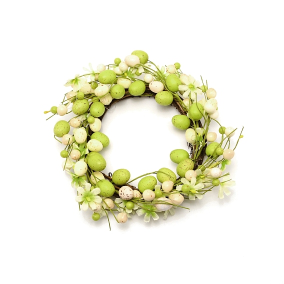 Plastic Flower Wreath, for Easter Hair Accessories Photography Props