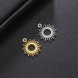 Stainless Steel Pendant, Sun Charms