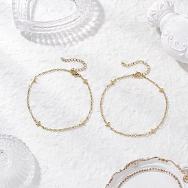 304 браслеты из нержавеющей стали, крестик