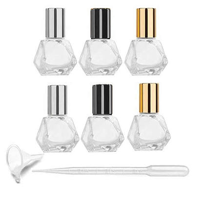Gorgecraft DIY Perfume Bottle Kits, with Glass Essential Oil Empty Perfume Bottle, Plastic Funnel Hopper & Dropper