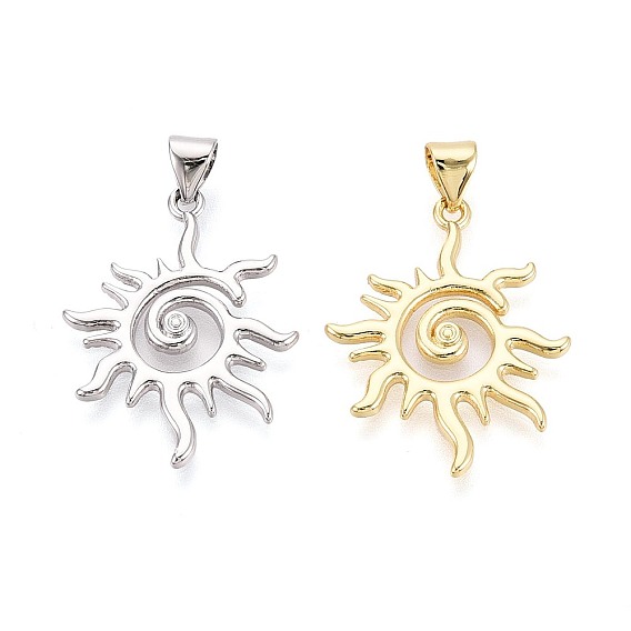 Латунные подвески, солнечные чары