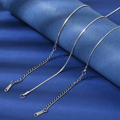 12шт. 304 цепочки из нержавеющей стали в форме змеи для мужчин и женщин, без потускнения