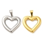 304 подвески из нержавеющей стали, шарма сердца
