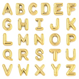 Ion Plating(IP) 304 Stainless Steel Pendants, Letter A~Z Charm