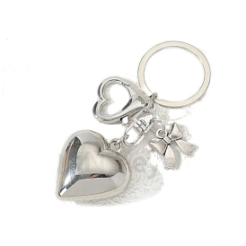 Alloy Keychain, Heart