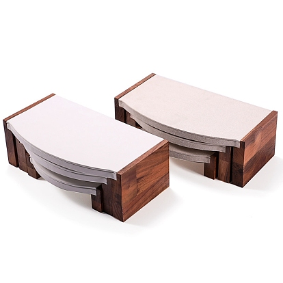 Бархатные и деревянные шкатулки, браслет дисплей