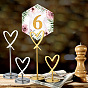 Stainless Steel Memo Clip,  Message Note Photo Stand Holder, for Wedding Decoration