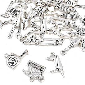Tibetan Style Alloy Pendants, Tool, Mixed Shapes