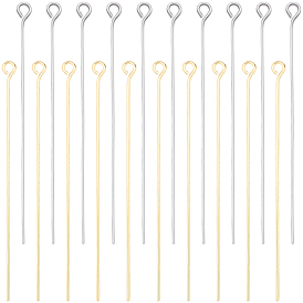 100 шт. 2 цвета латунные штифты для глаз