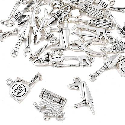 Tibetan Style Alloy Pendants, Tool, Mixed Shapes
