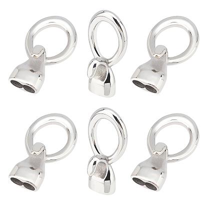 304 Stainless Steel Hook Clasps, For Leather Cord Bracelets Making