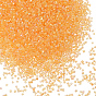 120G Glass Bugle Beads, Transparent Colours Rainbow