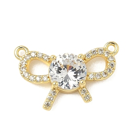 Латунные микро проложить кубического циркония подвески, бантом, ионное покрытие (ip), долговечный, без свинца и без кадмия