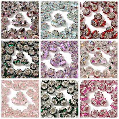 Сверкающие акриловые стразы круглые бусины, cmолой, фокусные бусины для ручек