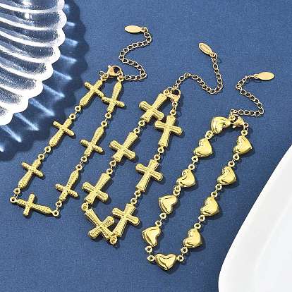 201 браслеты из нержавеющей стали ссылка для женщин, реальный 18 k позолоченный