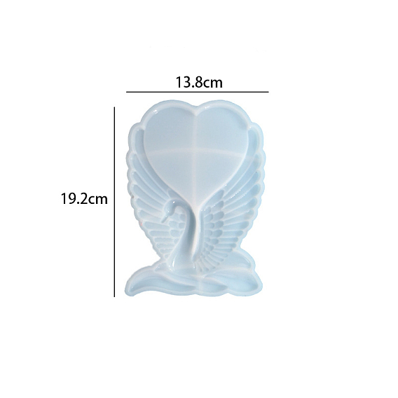 DIY Silicone Molds, Resin Casting Molds, For UV Resin, Epoxy Resin Jewelry Making, Wing