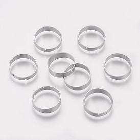 Бланк 316 хирургическое кольцо из нержавеющей стали, настройки звонка, регулируемый