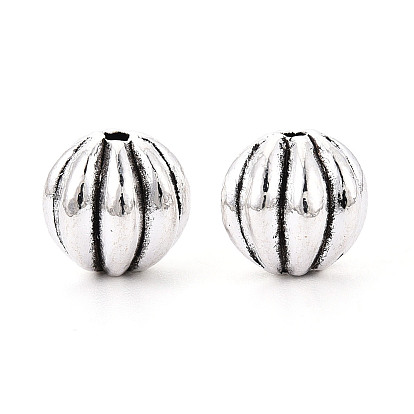 Сплавочные овальные бусины тибетского стиля , фонарь