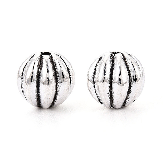 Сплавочные овальные бусины тибетского стиля , фонарь