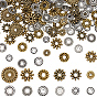240 шт 12 стили сплава распорные бусины, разнообразные