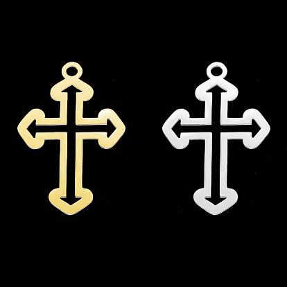 Stainless Steel Pendants, Cross Charms