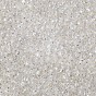 Luster Czech Glass Seed Beads, Silver Lined, 2-Hole, Oval