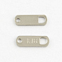 304 Stainless Steel Rectangle Shaped Chain Tabs, Chain Extender Connectors, 11x4mm, Hole: 1mm
