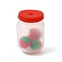 3D Silicone Beads, Focal Beads, Strawberry Jar
