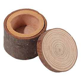 1деревянные коробки для колец из ПК с крышкой, шкатулки для колец, колонка