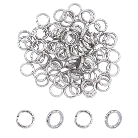 Unicraftale 304 Stainless Steel Quick Link Connectors, Linking Rings, Donut