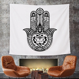 Altar Wiccan Witchcraft Tapestries, Polyester Backdrops, Photography Background Banner for Party Home Decoration, Rectangle