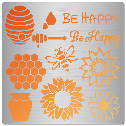 Трафареты для штампов из нержавеющей стали, для diy scrapbooking / фотоальбом, декоративная тисняющая бумажная карточка, матовый цвет нержавеющей стали, дерево/цветок/луна/дракон/рука хамса/созвездие узор