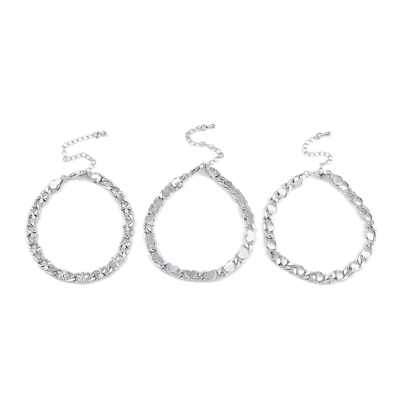 Латунные браслеты с покрытием для женщин, долговечный, без свинца и без кадмия