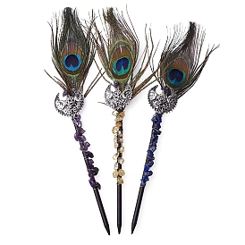 Feather Gemstone Magic Wand, Party Decorations