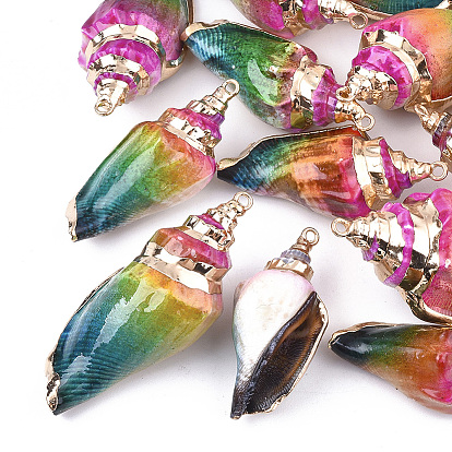 Аэрозольная краска и гальванические спиральные подвески, с железной фурнитурой, золотой свет