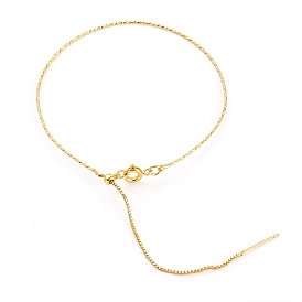 Браслет-слайдер из латуни / изготовление браслетов боло, с застежками пружинного кольца