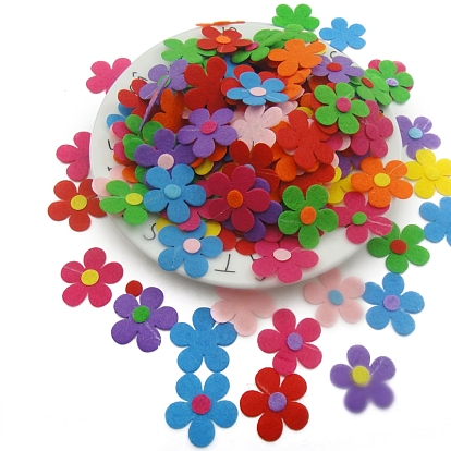 Non Woven Fabric Embroidery Needle Felt for DIY Crafts, Flower