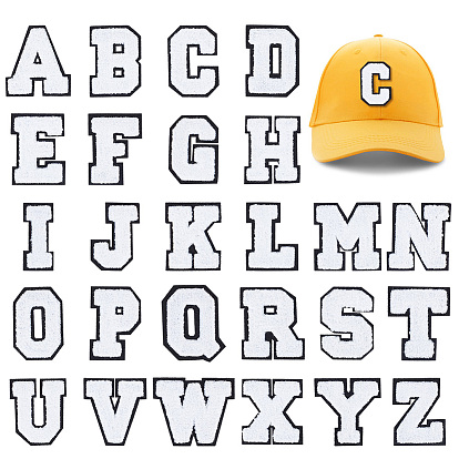 Ткань серии алфавита гладить/пришивать нашивки, аксессуары для костюма, аппликация