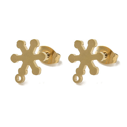 Ионное покрытие (IP) 304 Выводы шпилек из нержавеющей стали, снежинка