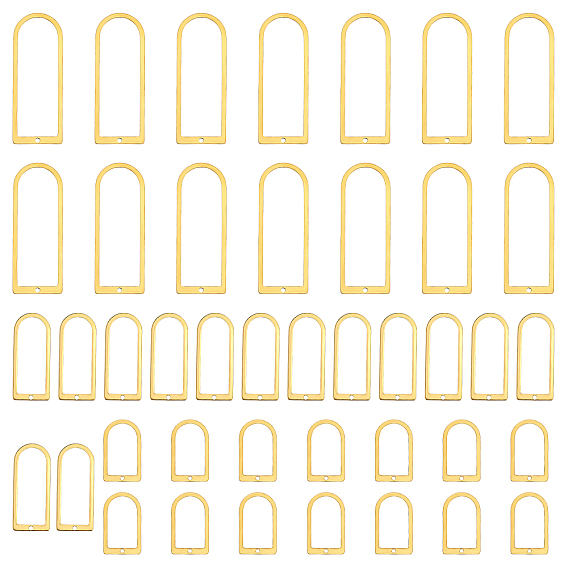42 шт 3 стиль латунные подвески, арка очарование