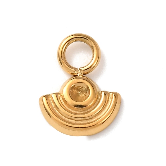 304 Настройки горный хрусталь из нержавеющей стали кулон, арочные прелести