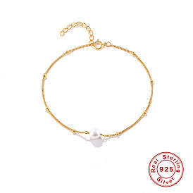 Elegant Pearl Bracelet - Delicate and Stylish Bracelet for Mother's Day Gift.