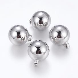 CCB Plastic Pendants, Round