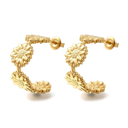 304 серьги-гвоздики из нержавеющей стали для женщин