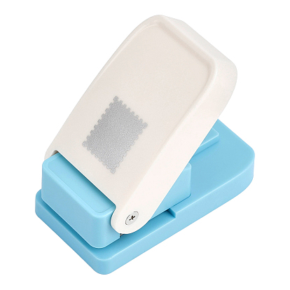 Plastic & Alloy Craft Punch for Scrapbooking & Paper Crafts, Paper Shapers, Sky Blue